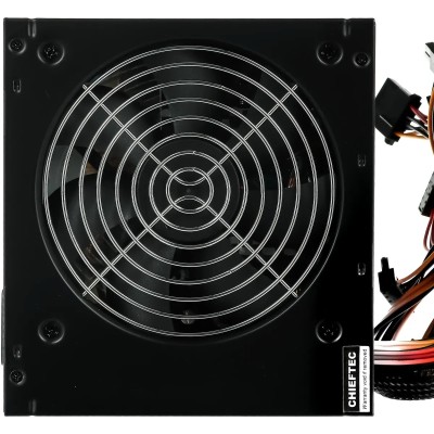 Блок питания Chieftec 600W RTL GPS-600A8 ATX-12V V.2.3 PSU with 12 cm fan, Active PFC, fficiency >80% with power cord 230V only Блок питания Chieftec 600W RTL GPS-600A8 ATX-12V V.2.3 PSU with 12 cm fan, Active PFC, fficiency >80% with power cord 230V only