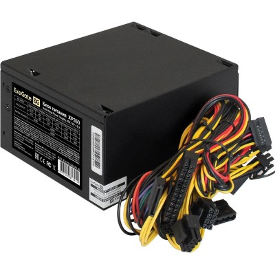 Блок питания Exegate EX221985RUS Блок питания 350W ATX-XP350 OEM, black, 12cm fan, 24+4pin, 3*SATA, 1*FDD, 2*IDE 251758 Блок питания Exegate EX221985RUS Блок питания 350W ATX-XP350 OEM, black, 12cm fan, 24+4pin, 3*SATA, 1*FDD, 2*IDE 251758