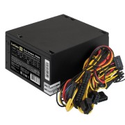 Блоки питания Exegate EX219465RUS-S Блок питания XP600, ATX, SC, black, 12cm fan, 24p+4p, 6/8p PCI-E, 3*SATA, 2*IDE, FDD + кабель 220V с защитой от выдергивания, 278173
