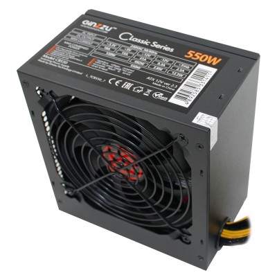 Блок питания Ginzzu CB550 12CM black,24+4p,PCI-E(6+2), 4*SATA,3*IDE,оплетка MB, кабель питания Блок питания Ginzzu CB550 12CM black,24+4p,PCI-E(6+2), 4*SATA,3*IDE,оплетка MB, кабель питания