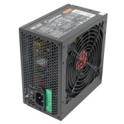 Блок питания Ginzzu CB650 12CM black,24+4p,2 PCI-E(6+2), 4*SATA, 3*IDE,оплетка MB, кабель питания
