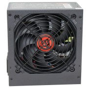 Блок питания Ginzzu CB700 12CM black,24+4p,2 PCI-E(6+2), 6*SATA, 3*IDE,оплетка MB, кабель питания