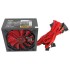 Блок питания Ginzzu PC700 14CM(Red) 80+ black,APFC,24+4p,2 PCI-E(6+2), 7*SATA, 4*IDE,оплетка, кабель питания,цветная коробка Блок питания Ginzzu PC700 14CM(Red) 80+ black,APFC,24+4p,2 PCI-E(6+2), 7*SATA, 4*IDE,оплетка, кабель питания,цветная коробка