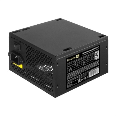 Блок питания Exegate EX282046RUS Блок питания 650W Exegate 650PPH-LT, RTL, 80+, ATX, black, APFC, 12cm, 24p, (4+4)p, 5*SATA, 3*IDE Блок питания Exegate EX282046RUS Блок питания 650W Exegate 650PPH-LT, RTL, 80+, ATX, black, APFC, 12cm, 24p, (4+4)p, 5*SATA, 3*IDE