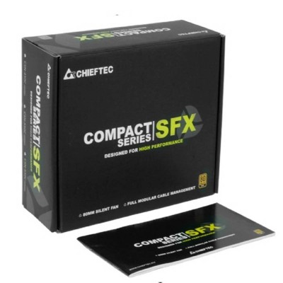 Блок питания Chieftec CSN-550C SFX <550W , Fan 8 cm , 80+ Gold, КПД>90%, Модульный , Retail> Блок питания Chieftec CSN-550C SFX <550W , Fan 8 cm , 80+ Gold, КПД>90%, Модульный , Retail>