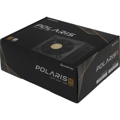 Блок питания Chieftec Polaris PPS-650FC (ATX 2.4, 650W, 80 PLUS GOLD, Active PFC, 120mm fan, Full Cable Management) Retail Блок питания Chieftec Polaris PPS-650FC (ATX 2.4, 650W, 80 PLUS GOLD, Active PFC, 120mm fan, Full Cable Management) Retail