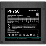 Блок питания Deepcool ATX 750W PF750 80 PLUS (20+4pin) APFC 120mm fan 6xSATA RTL