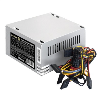 Блок питания Exegate EX219185RUS-PC Блок питания 500W ExeGate AB500 (ATX, PC, 8cm fan, 24pin, 4pin, 3xSATA, 2xIDE, кабель 220V в комплекте) Блок питания Exegate EX219185RUS-PC Блок питания 500W ExeGate AB500 (ATX, PC, 8cm fan, 24pin, 4pin, 3xSATA, 2xIDE, кабель 220V в комплекте)