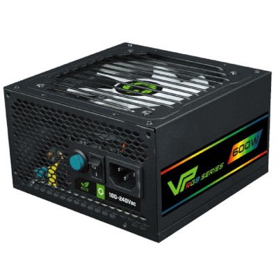 Блоки питания GameMax Блок питания ATX 600W VP-600-RGB 80+, Ultra quiet Блоки питания GameMax Блок питания ATX 600W VP-600-RGB 80+, Ultra quiet