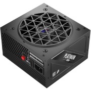 Блок питания 1STPLAYER NGDP Platinum 1000W Black / ATX3.0, APFC, 80 PLUS Platinum, SR + LLC + DC-DC, 120mm fan, full modular / HA-1000BA3-BK
