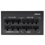 Блок питания Zalman <TMX2> ZM1000-TMX2 <1000W, ATX v3.0 GEN 5.0, EPS, APFC, 12cm Fan, FCM, 80+ GOLD, Retail>