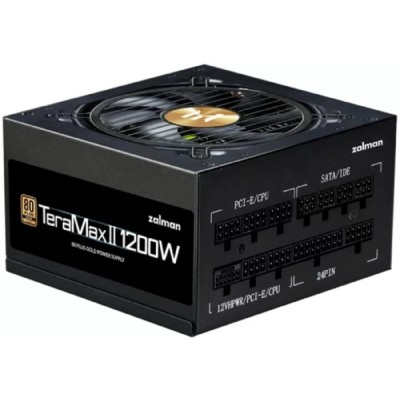 Блок питания Zalman <TMX2> ZM1200-TMX2 <1200W, ATX v3.0 GEN 5.0, EPS, APFC, 12cm Fan, FCM, 80+ GOLD, Retail> Блок питания Zalman <TMX2> ZM1200-TMX2 <1200W, ATX v3.0 GEN 5.0, EPS, APFC, 12cm Fan, FCM, 80+ GOLD, Retail>