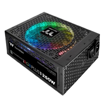Блок питания Thermaltake Toughpower iRGB PLUS 1250W Titanium /1250W/Fully Modular/Riing Duo/Full Range/Digital/80 Plus Titanium/EU/106% JP CAP/All Flat Cables Блок питания Thermaltake Toughpower iRGB PLUS 1250W Titanium /1250W/Fully Modular/Riing Duo/Full Range/Digital/80 Plus Titanium/EU/106% JP CAP/All Flat Cables