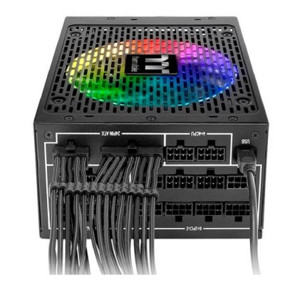 Блок питания Thermaltake Toughpower iRGB PLUS 1250W Titanium /1250W/Fully Modular/Riing Duo/Full Range/Digital/80 Plus Titanium/EU/106% JP CAP/All Flat Cables Блок питания Thermaltake Toughpower iRGB PLUS 1250W Titanium /1250W/Fully Modular/Riing Duo/Full Range/Digital/80 Plus Titanium/EU/106% JP CAP/All Flat Cables
