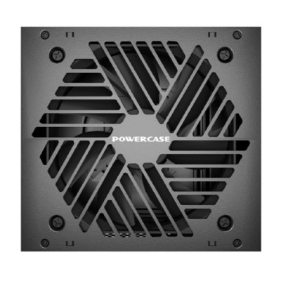 Блок питания Powercase PW600 (80 Plus, ATX 2.31, 600W, APFC, DC-DC, 120mm Fan) / PS-600W-DC Блок питания Powercase PW600 (80 Plus, ATX 2.31, 600W, APFC, DC-DC, 120mm Fan) / PS-600W-DC