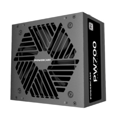 Блок питания Powercase PW700 (80 Plus, ATX 2.31, 700W, APFC, DC-DC, 120mm Fan) / PS-700W-DC Блок питания Powercase PW700 (80 Plus, ATX 2.31, 700W, APFC, DC-DC, 120mm Fan) / PS-700W-DC