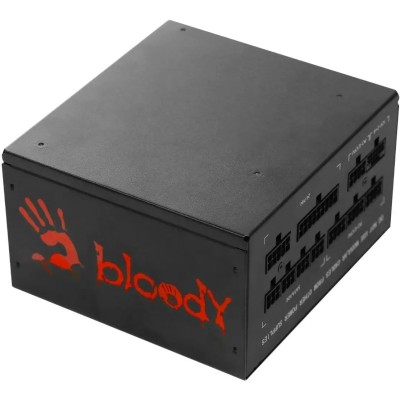 Блок питания Bloody BD-PS750G-M ATX 750W 80+ gold (20+4pin) APFC 120mm fan 6xSATA Cab Manag RTL Блок питания Bloody BD-PS750G-M ATX 750W 80+ gold (20+4pin) APFC 120mm fan 6xSATA Cab Manag RTL