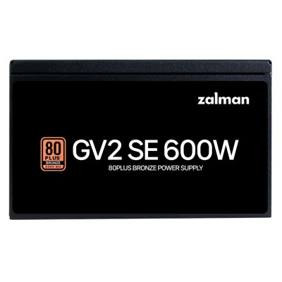 Блок питания Zalman <GV2SE> ZM600-GV2SE <600W, ATX12V v2.52, APFC, 12cm Fan, 80+ Bronze, Ret> Блок питания Zalman <GV2SE> ZM600-GV2SE <600W, ATX12V v2.52, APFC, 12cm Fan, 80+ Bronze, Ret>