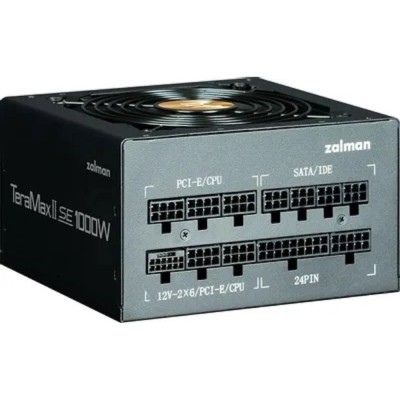 Блок питания Zalman <TMX2SE> ZM1000-TMX2SE <1000W, PCIe 5.1, ATX v3.1, 12cm Fan, FCM, 80+ GOLD, Retail> Блок питания Zalman <TMX2SE> ZM1000-TMX2SE <1000W, PCIe 5.1, ATX v3.1, 12cm Fan, FCM, 80+ GOLD, Retail>