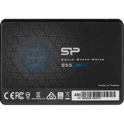 накопитель Silicon Power SSD 480Gb S55 SP480GBSS3S55S25 SATA3.0, 7mm накопитель Silicon Power SSD 480Gb S55 SP480GBSS3S55S25 SATA3.0, 7mm