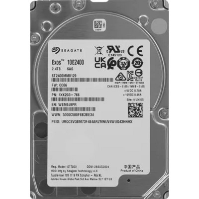 Жесткий диск 2.4TB Seagate Enterprise Performance 10K.9 (ST2400MM0129) SAS 12 Gb/s, 10000 rpm, 256mb, 2.5 Жесткий диск 2.4TB Seagate Enterprise Performance 10K.9 (ST2400MM0129) SAS 12 Gb/s, 10000 rpm, 256mb, 2.5