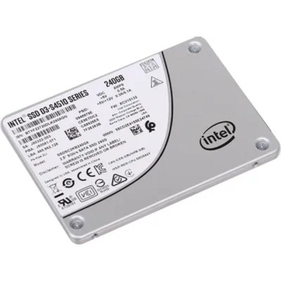 накопитель Intel SSD 240Gb S4510 серия SSDSC2KB240G8(01) SATA3.0, 3D2, TLC, 2.5 накопитель Intel SSD 240Gb S4510 серия SSDSC2KB240G8(01) SATA3.0, 3D2, TLC, 2.5