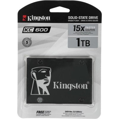 накопитель Kingston SSD 1Tb KC600 Series SKC600/1024G SATA3 накопитель Kingston SSD 1Tb KC600 Series SKC600/1024G SATA3