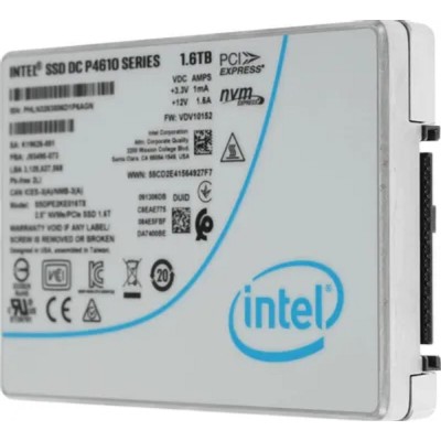 накопитель Intel SSD DC P4610 Series (1.6TB, 2.5in PCIe 3.1 x4, 3D2, TLC) SSDPE2KE016T801 накопитель Intel SSD DC P4610 Series (1.6TB, 2.5in PCIe 3.1 x4, 3D2, TLC) SSDPE2KE016T801
