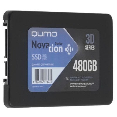 накопитель QUMO SSD 480GB QM Novation Q3DT-480GAEN SATA3.0 накопитель QUMO SSD 480GB QM Novation Q3DT-480GAEN SATA3.0