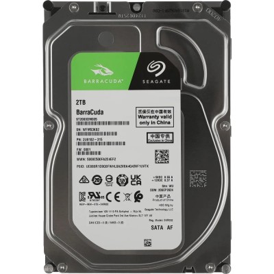 Жесткий диск 2TB Seagate Barracuda (ST2000DM005) SATA 6 Гбит/с, 5400 rpm, 256mb buffer Жесткий диск 2TB Seagate Barracuda (ST2000DM005) SATA 6 Гбит/с, 5400 rpm, 256mb buffer