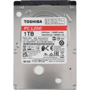 Жесткий диск 1TB Toshiba L200 Slim (HDWL110UZSVA/HDKCB88ZKA01T) SATA-III, 5400RPM, 128MB, 2.5