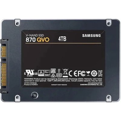 накопитель Samsung SSD 4TB 870 QVO MZ-77Q4T0BW V-NAND 4-bit MLC, MKX, 2.5 накопитель Samsung SSD 4TB 870 QVO MZ-77Q4T0BW V-NAND 4-bit MLC, MKX, 2.5