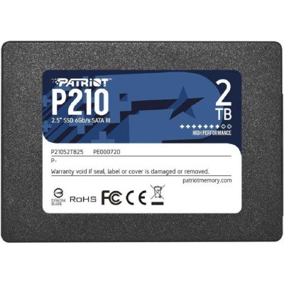 носитель информации Накопитель SSD Patriot SATA III 2Tb P210S2TB25 P210 2.5 носитель информации Накопитель SSD Patriot SATA III 2Tb P210S2TB25 P210 2.5