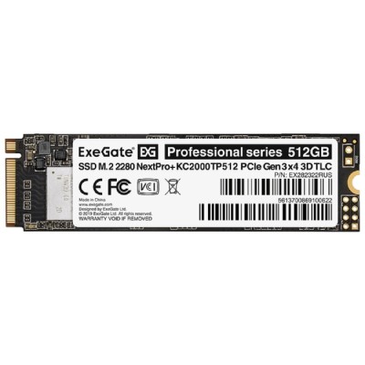 носитель информации ExeGate SSD M.2 512GB Next Pro+ Series EX282322RUS носитель информации ExeGate SSD M.2 512GB Next Pro+ Series EX282322RUS