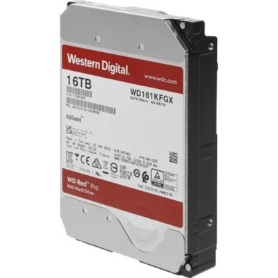 Жесткий диск 16TB WD Red Pro (WD161KFGX) Serial ATA III, 7200- rpm,512Mb, 3.5 Жесткий диск 16TB WD Red Pro (WD161KFGX) Serial ATA III, 7200- rpm,512Mb, 3.5