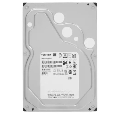 Жесткий диск 6TB Toshiba Server (MG08ADA600E) SATA-III, 7200 rpm, 256Mb buffer, 3.5 Жесткий диск 6TB Toshiba Server (MG08ADA600E) SATA-III, 7200 rpm, 256Mb buffer, 3.5
