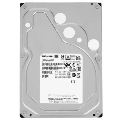 Жесткий диск 8TB Toshiba HDD Server (MG08ADA800E) SATA-III, 7200 rpm, 256Mb buffer, 3.5 Жесткий диск 8TB Toshiba HDD Server (MG08ADA800E) SATA-III, 7200 rpm, 256Mb buffer, 3.5
