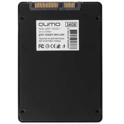 накопитель QUMO SSD 240GB Novation TLC Q3DT-240GSCY SATA3.0 накопитель QUMO SSD 240GB Novation TLC Q3DT-240GSCY SATA3.0