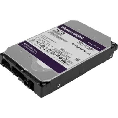 Жесткий диск 18TB WD Purple Pro (WD181PURP) Serial ATA III, 7200- rpm, 512Mb, 3.5 Жесткий диск 18TB WD Purple Pro (WD181PURP) Serial ATA III, 7200- rpm, 512Mb, 3.5