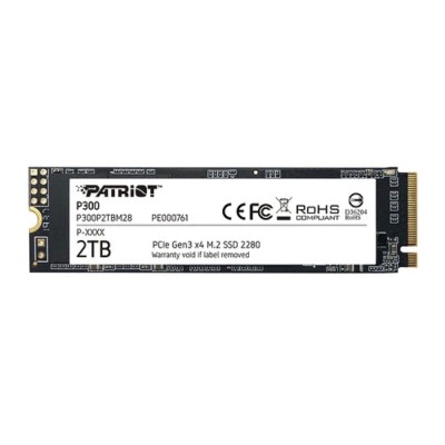носитель информации Накопитель SSD Patriot PCI-E x4 2Tb P300P2TBM28 P300 M.2 2280 носитель информации Накопитель SSD Patriot PCI-E x4 2Tb P300P2TBM28 P300 M.2 2280