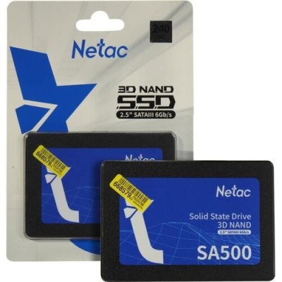 носитель информации Накопитель SSD Netac SATA III 240Gb NT01SA500-240-S3X SA500 2.5 носитель информации Накопитель SSD Netac SATA III 240Gb NT01SA500-240-S3X SA500 2.5