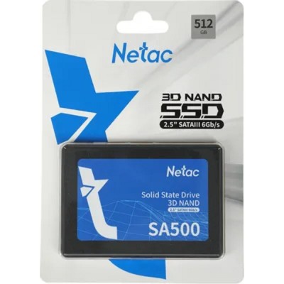 носитель информации Накопитель SSD Netac SATA III 512Gb SA500 2.5 носитель информации Накопитель SSD Netac SATA III 512Gb SA500 2.5