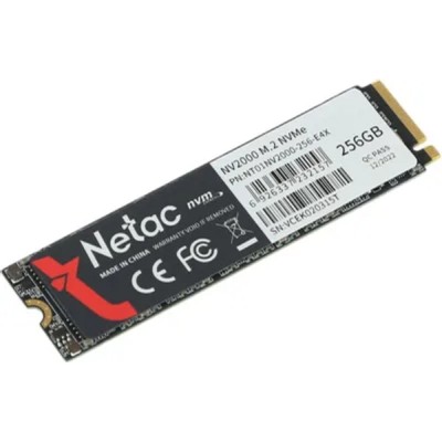 носитель информации Накопитель SSD Netac PCI-E 3.0 256Gb NT01NV2000-256-E4X NV2000 M.2 2280 носитель информации Накопитель SSD Netac PCI-E 3.0 256Gb NT01NV2000-256-E4X NV2000 M.2 2280