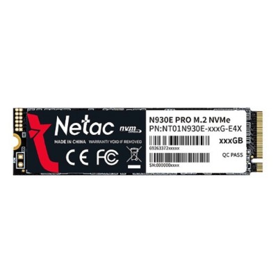 носитель информации Накопитель SSD Netac PCI-E 3.0 256Gb NT01N930E-256G-E4X(N) N930E Pro M.2 2280 носитель информации Накопитель SSD Netac PCI-E 3.0 256Gb NT01N930E-256G-E4X(N) N930E Pro M.2 2280