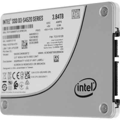 накопитель Intel SSD D3-S4520 Series, 3.84TB, 2.5 накопитель Intel SSD D3-S4520 Series, 3.84TB, 2.5