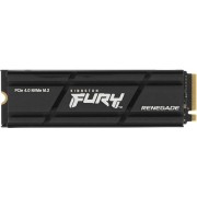 накопитель Kingston SSD Fury Renegade, 1000GB, M.2 22x80mm, NVMe, PCIe 4.0 x4, 3D TLC, SFYRSK/1000G