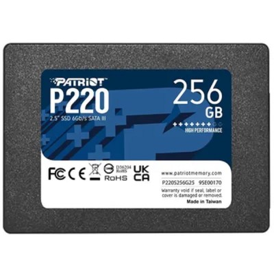 носитель информации Patriot SSD 256Gb P220 P220S256G25 SATA 3.0 носитель информации Patriot SSD 256Gb P220 P220S256G25 SATA 3.0