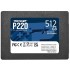 носитель информации Patriot SSD 512Gb P220 P220S512G25 SATA 3.0 носитель информации Patriot SSD 512Gb P220 P220S512G25 SATA 3.0