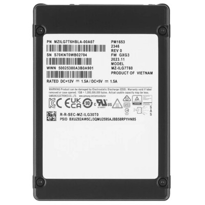 накопитель Samsung SSD PM1653, 7680GB, 2.5 накопитель Samsung SSD PM1653, 7680GB, 2.5