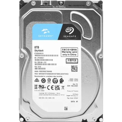 Жесткий диск 8TB Seagate SkyHawk (ST8000VX010) SATA 6 Гбит/с, 7200 rpm, 256 mb buffer Жесткий диск 8TB Seagate SkyHawk (ST8000VX010) SATA 6 Гбит/с, 7200 rpm, 256 mb buffer